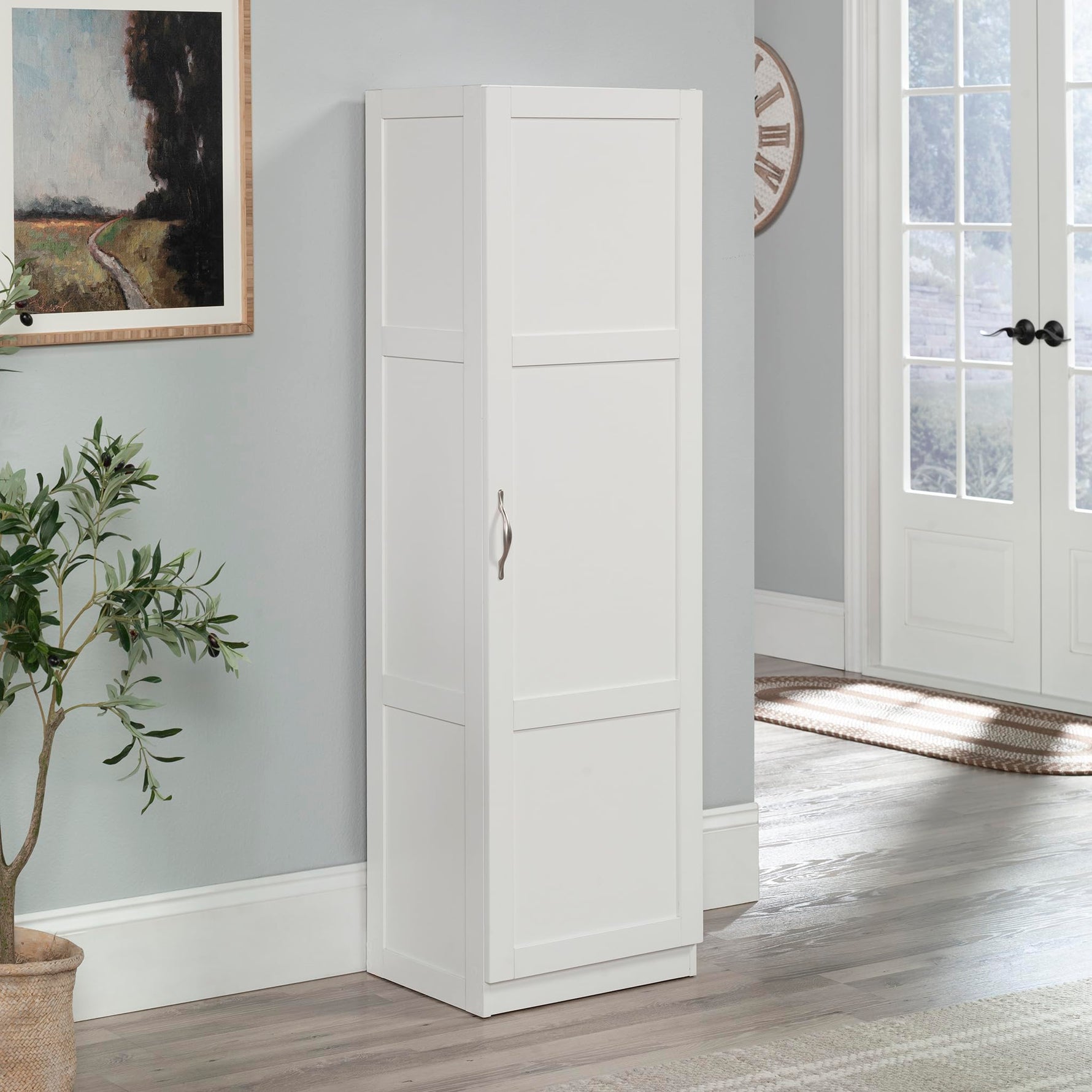 Sauder Miscellaneous Storage Cabinet/ Pantry cabinets, Highland Oak finish