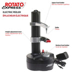 Starfrit Rotato Express Electric Peeler - 2 Spare Blades - Safe & Easy to Use - Effortlessly Peels Vegetables and Fruit