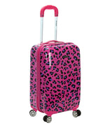 Rockland Safari Hardside Spinner Wheel Luggage, CAMO, Carry-On 20"