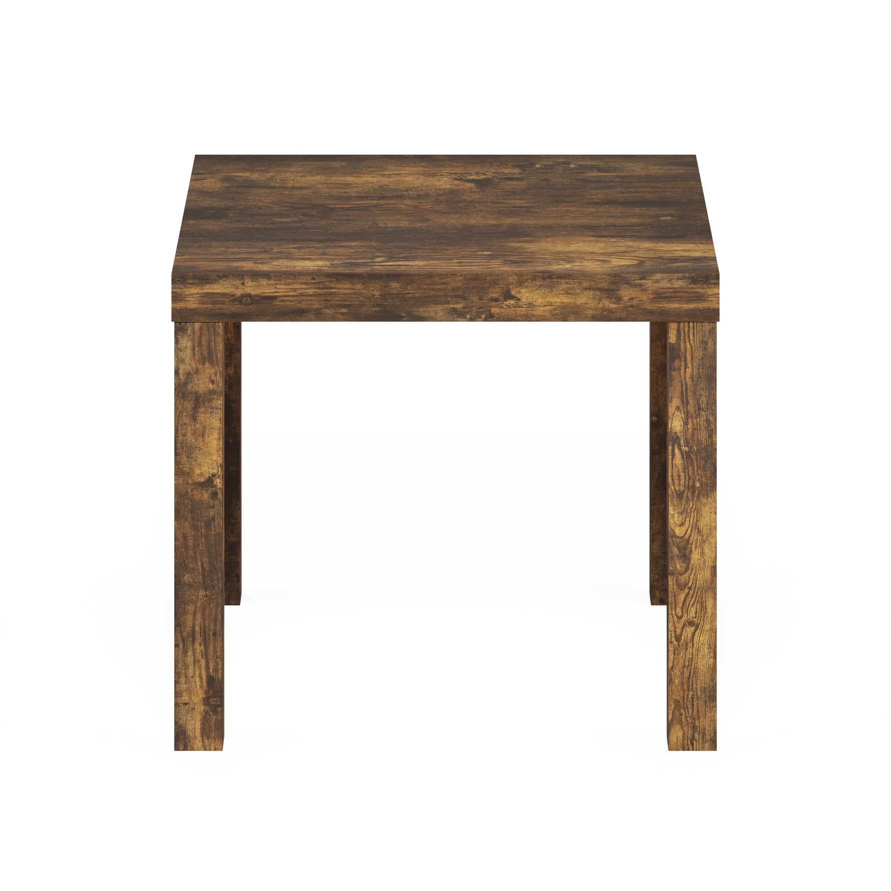 Furinno Classic Homey Square Parsons Side End Table, 1-Pack, Black