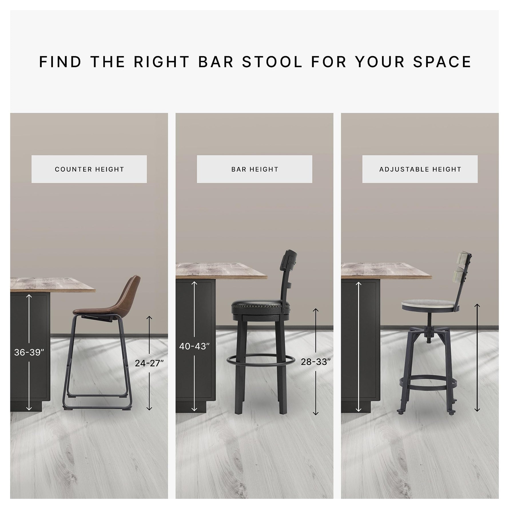 Signature Design by Ashley Centiar 24" Counter Height Modern Bucket Barstool, 2 Count, Black