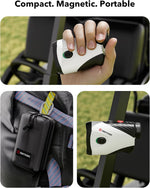 REDTIGER Golf Rangefinder with Slope Switch, 1200 Yards Range Finder Golfing, 7X Magnification, Flag Pole Locking Vibration, Rechargeable Range Finders with Magnet Stripe, GolfVue Series 1