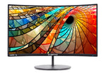 Sceptre 27" Curved 75Hz LED Monitor C278W-1920R Full HD 1080P HDMI DisplayPort VGA Speakers, Ultra Thin Metal Black, 1800R immersive curvature, 2018,Metallic Black