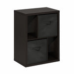 Furinno CLASSIC Coffee Table, Modern Rectangle Coffee Table with 1.8" Triple Thick Tabletop, Side Table, Toolless Assembly, for Living Room, Home Office, Black