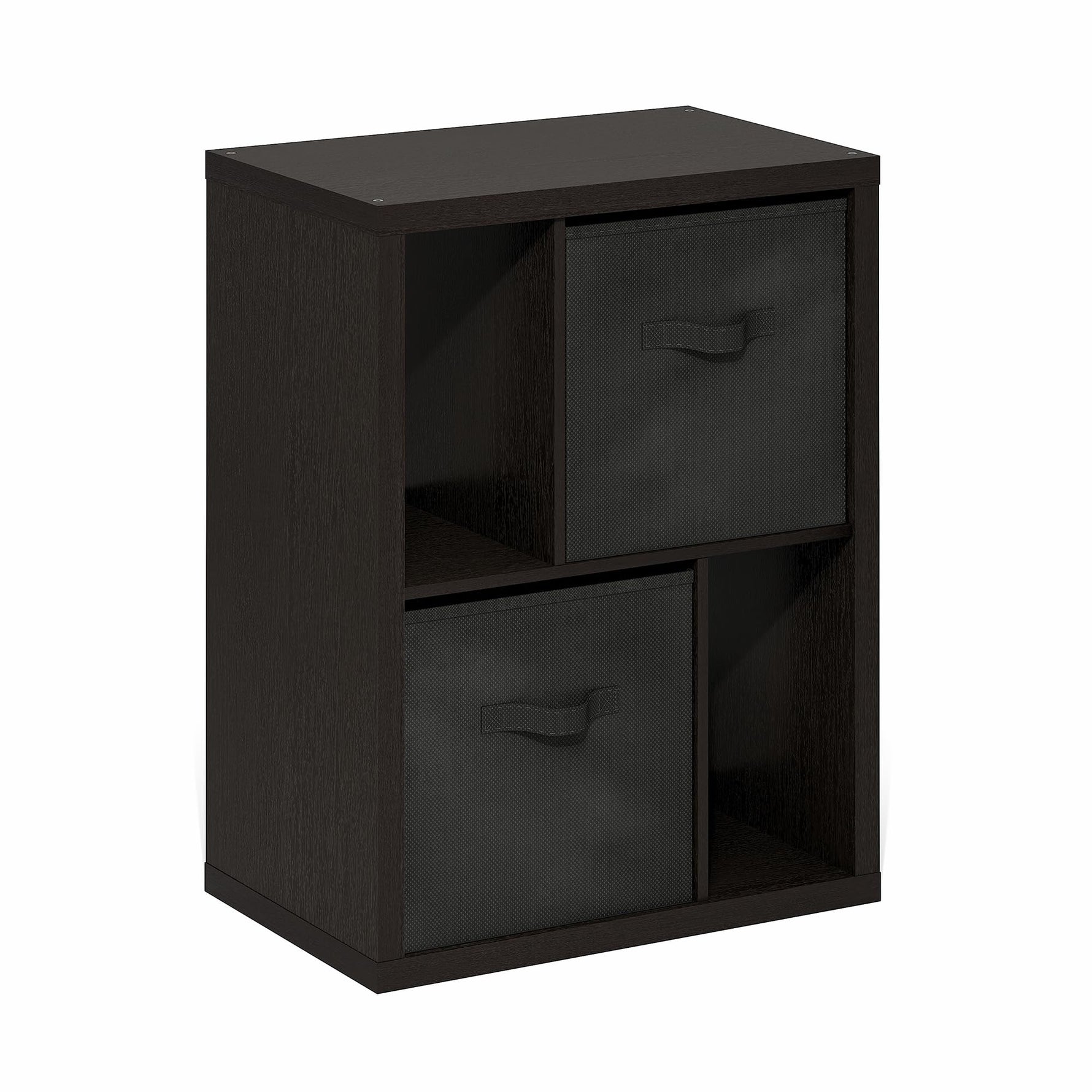 Furinno CLASSIC Coffee Table, Modern Rectangle Coffee Table with 1.8" Triple Thick Tabletop, Side Table, Toolless Assembly, for Living Room, Home Office, Black