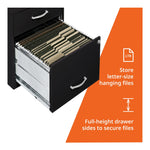 NuSparc 2 Drawer Locking Filing Cabinet | Pre-Assembled Steel Construction | Space-Saving Design is Perfect for Home and Small Office | Letter-Size | Assembled in North America