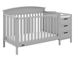 Graco Benton 5-in-1 Convertible Crib – GREENGUARD Gold Certified, Converts from Baby Crib to Toddler Bed, Daybed and Full-Size Bed, Fits Standard Full-Size Crib Mattress (White)