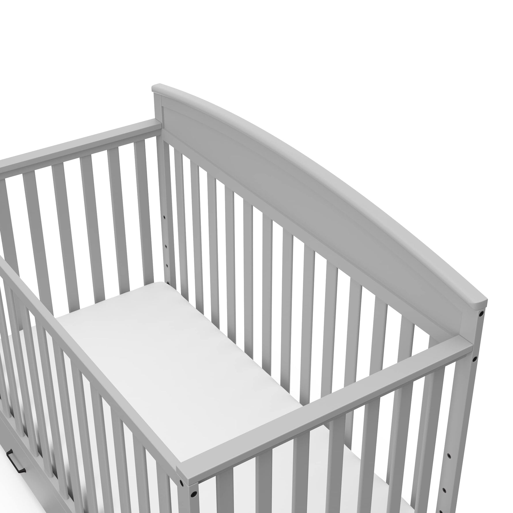 Graco Benton 5-in-1 Convertible Crib – GREENGUARD Gold Certified, Converts from Baby Crib to Toddler Bed, Daybed and Full-Size Bed, Fits Standard Full-Size Crib Mattress (White)