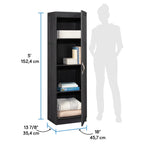 Sauder Miscellaneous Storage Cabinet/ Pantry cabinets, Highland Oak finish
