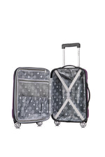 Rockland London Hardside Spinner Wheel Luggage, Carry-On 20", Mint