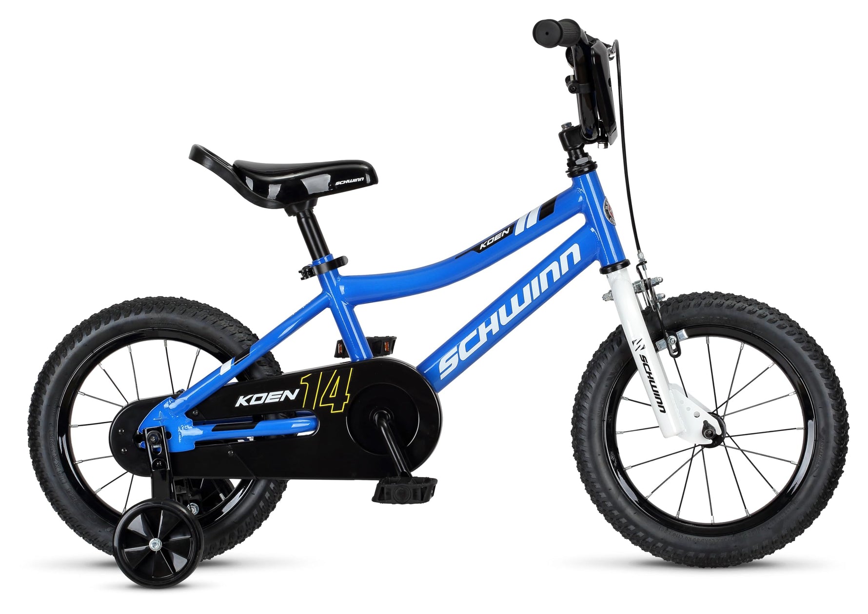 Schwinn Koen Bike, 16 Inch Bike for Kids Ages 3-7, SmartStart Ergonomic Design for Kids, Adjustable Seat Grows with your Child, Rear Coaster Brake and Front Caliper Brake, Training Bicycle