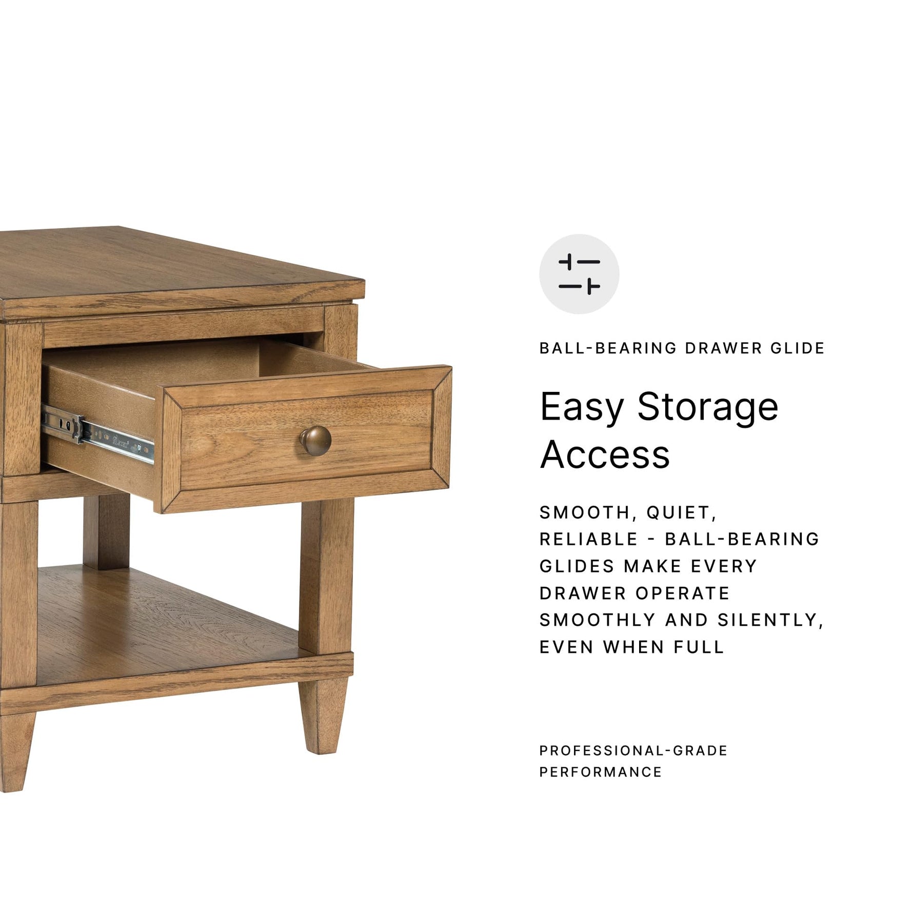 Signature Design by Ashley Havalance Farmhouse Rectangular End Table, Floor Shelf, Wood, 26" W x 24.13" D x 24" H, Vintage Gray & White with Weathered Finish