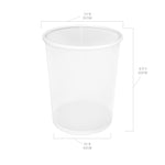 2-Pack 6-Gallon Round Steel Mesh Trash Can, Recycling Wastebasket, Black | Versatile and ventilated bin measures 13.75" high with a 11.5" top diameter