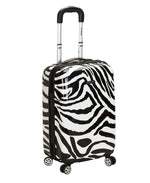 Rockland Safari Hardside Spinner Wheel Luggage, CAMO, Carry-On 20"