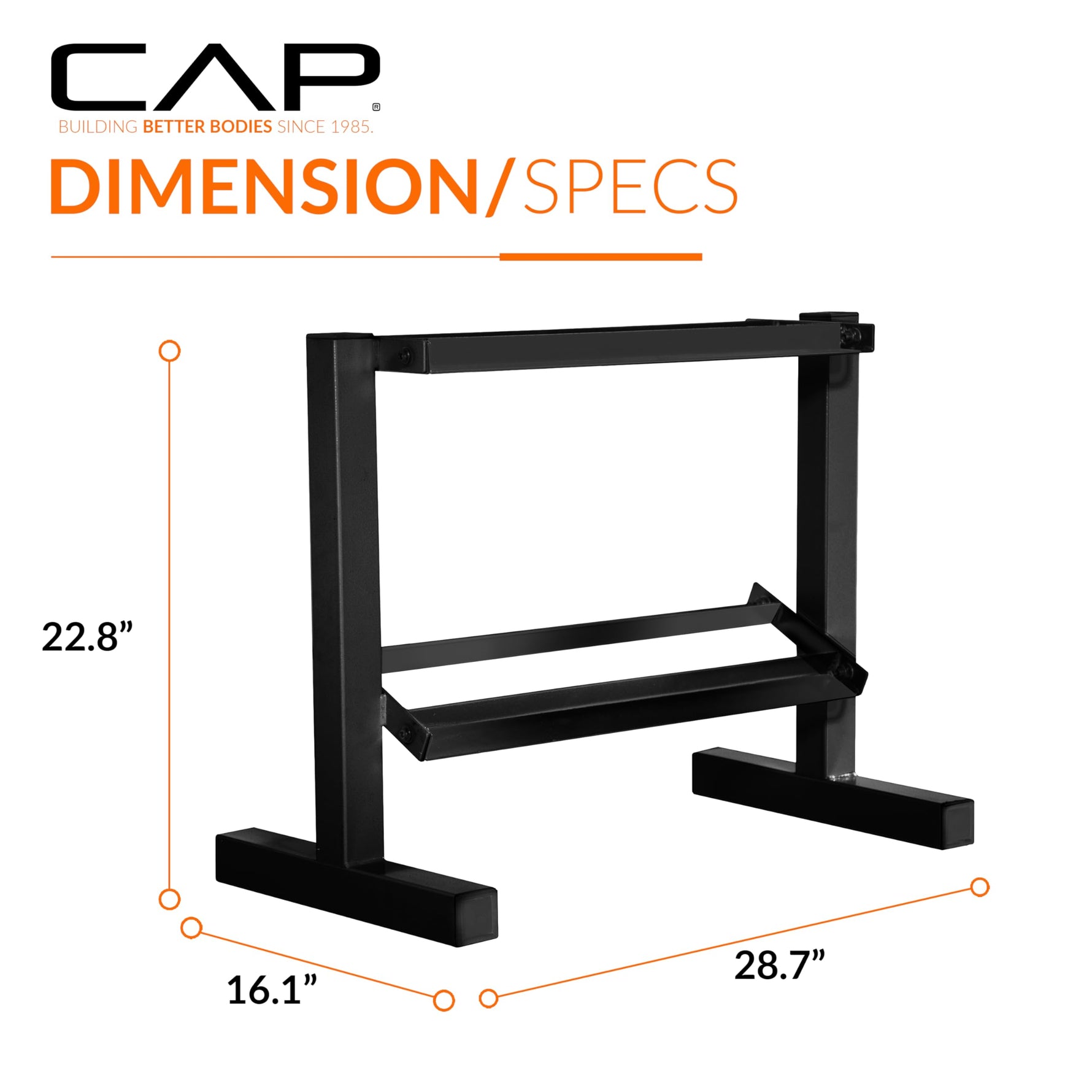 Cap Barbell Two Tier Dumbbell Rack