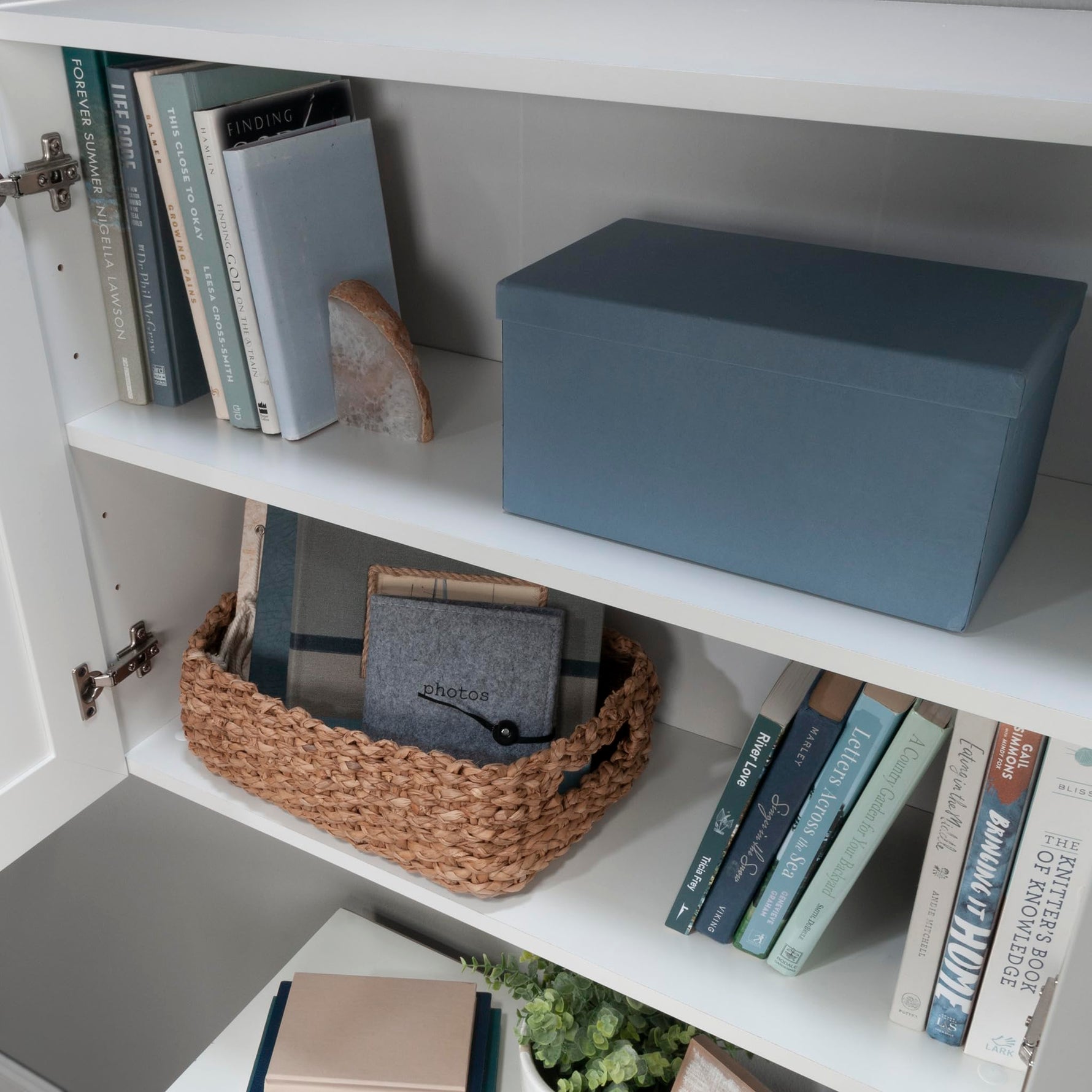 Sauder Homeplus Hanging Cabinet, White Finish