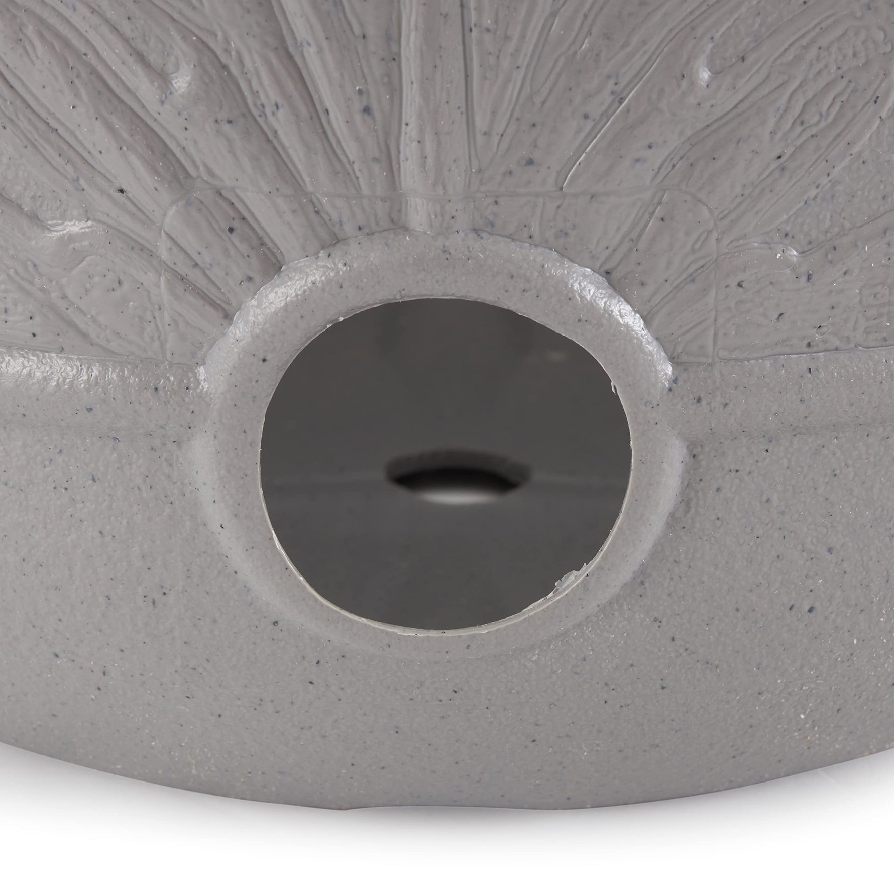 Suncast 300 ft. Decorative Resin 5 Gallon Hose Storage Pot 4-Pack, Gray Speckle, CPLHPL100