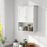 28" H x 23.5" W Wall Mount Medicine Cabinets with Adjustable Shelf and 2-Door for Bathroom Laundry Living Room
