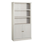Sauder Miscellaneous Storage 5-Shelf/Book Shelf 2-Door Bookcase, Glacier Oak Finish