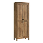 Sauder Miscellaneous Storage, Two-Door Storage Cabinet, in Spring Maple Finish