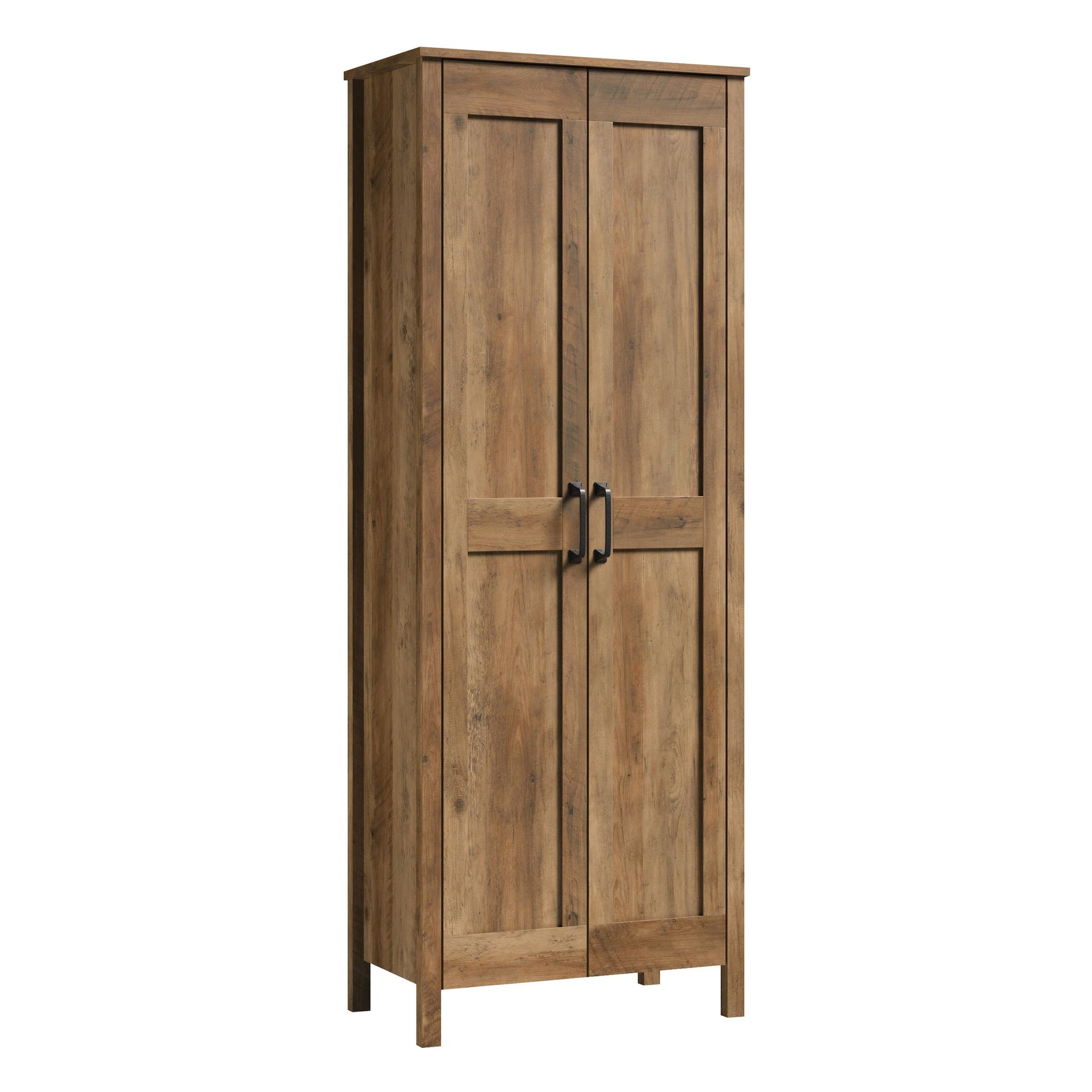 Sauder Miscellaneous Storage, Two-Door Storage Cabinet, in Spring Maple Finish