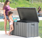 LIFETIME Outdoor Storage Box, 150 Gallon