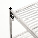 3-Tier Stackable 1" Slat Steel Frame Shoe Rack, 27.25"W x 12.75"D, Espresso | Interlocking modular design maximizes storage while the sturdy steel frame holds up to 12 pairs of shoes (Patented Design)