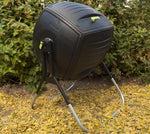 Lifetime 60076 50 gal Compost Tumbler, Black