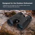 Celestron - Nature DX 8x42 Binoculars – Ideal for Birding and Outdoors – 42mm Objective Lenses – Wide 7.4° Field of View – BaK-4 Prisms – Fully Multi-Coated – Waterproof and Fogproof
