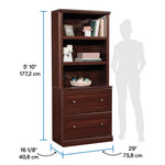 Sauder Miscellaneous Storage Library, in a Select Cherry Finish