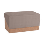 Seville Classics Cushioned Fabric Ottoman Hidden Storage Chest Footrest Chair, Padded Seat for Bedroom, Dorm, Loft, Living Room, Entryway, Hallway, Blue Velvet, 30" Bench