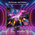 Sceptre 24-inch Curved Gaming Monitor 1080p up to 180Hz DisplayPort HDMI 99% sRGB, AMD FreeSync Build-in Speakers Machine Black (C248B-FWT168)