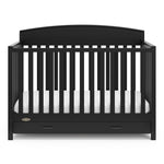 Graco Benton 5-in-1 Convertible Crib – GREENGUARD Gold Certified, Converts from Baby Crib to Toddler Bed, Daybed and Full-Size Bed, Fits Standard Full-Size Crib Mattress (White)