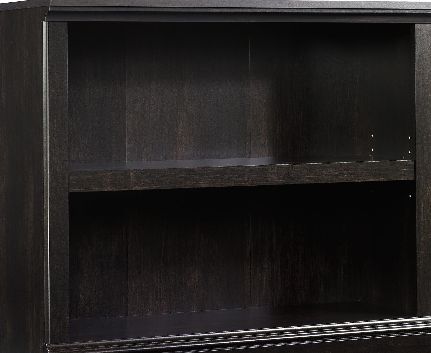 Sauder 2 Tier Book Shelf Wooden Bookcase Multipurpose Bookshelf for Home Office, Living Room, in Salt Oak