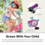 Schwinn Koen Bike, 16 Inch Bike for Kids Ages 3-7, SmartStart Ergonomic Design for Kids, Adjustable Seat Grows with your Child, Rear Coaster Brake and Front Caliper Brake, Training Bicycle