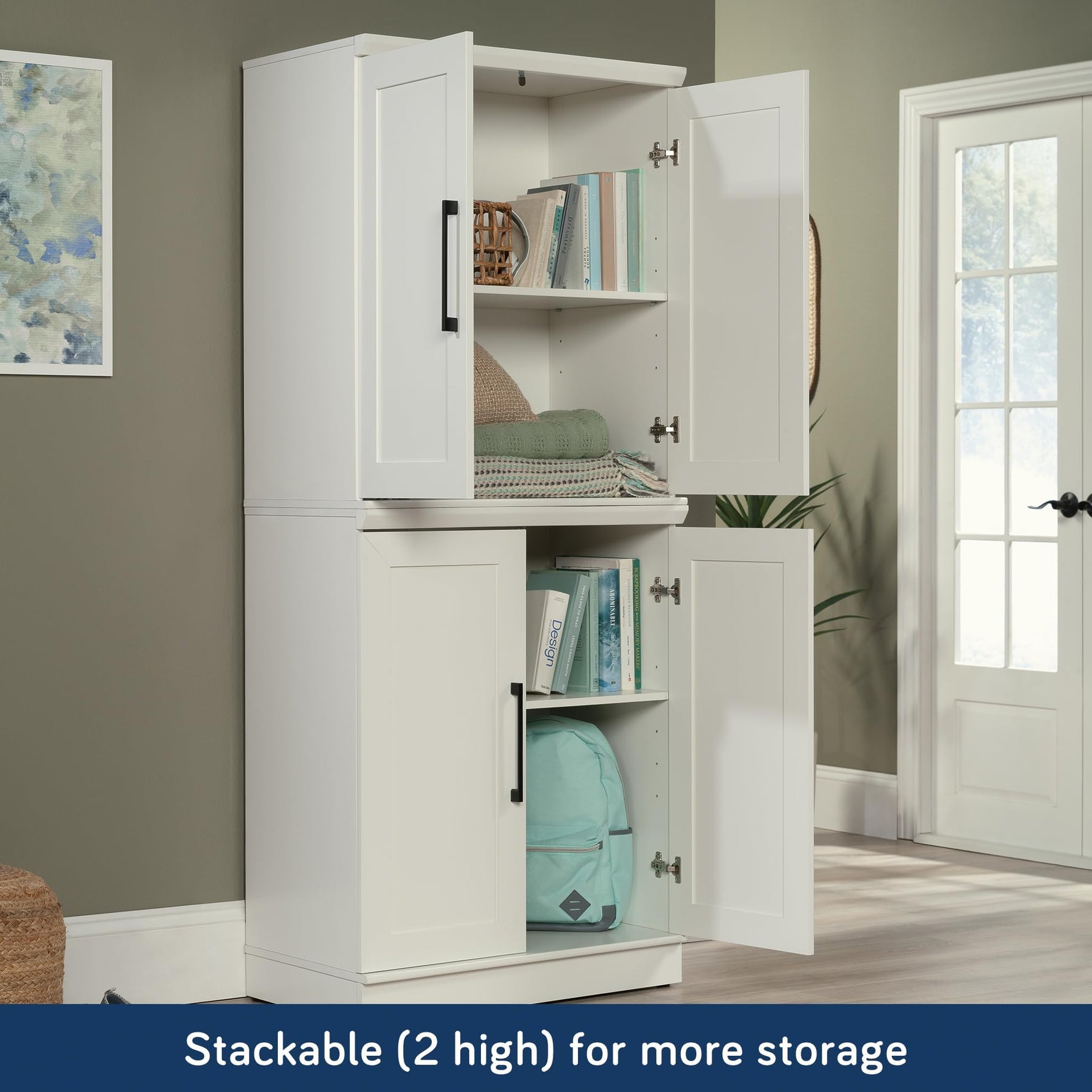 Sauder HomePlus Base Cabinet/ Pantry cabinets, Dakota Oak finish