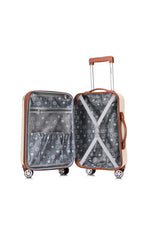 Rockland London Hardside Spinner Wheel Luggage, Carry-On 20", Mint