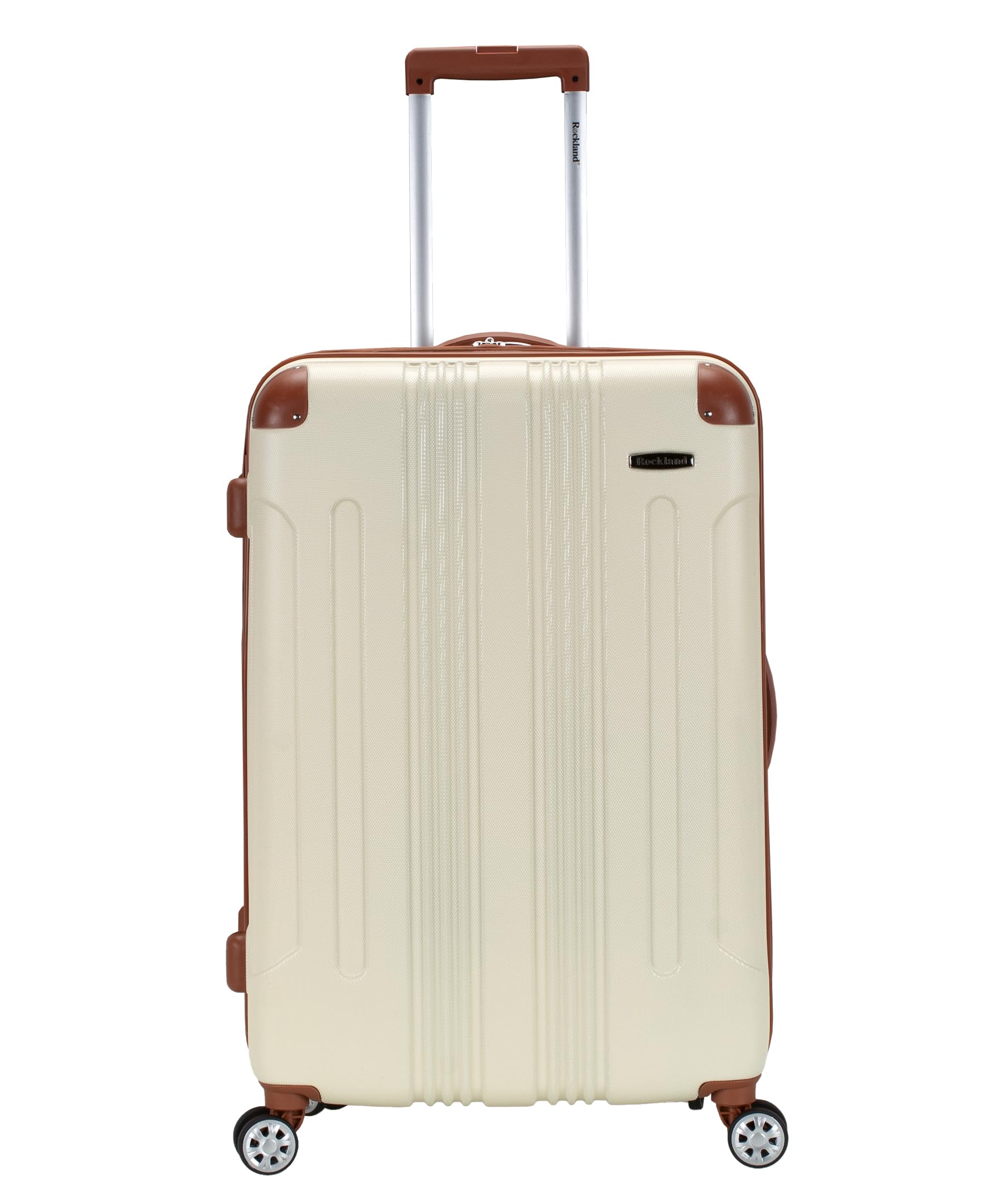 Rockland London Hardside Spinner Wheel Luggage, Carry-On 20", Mint