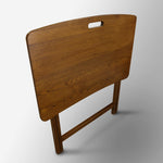 Presto Products Company American Trails Arizona Folding Table with Solid Red Oak,Warm Brown