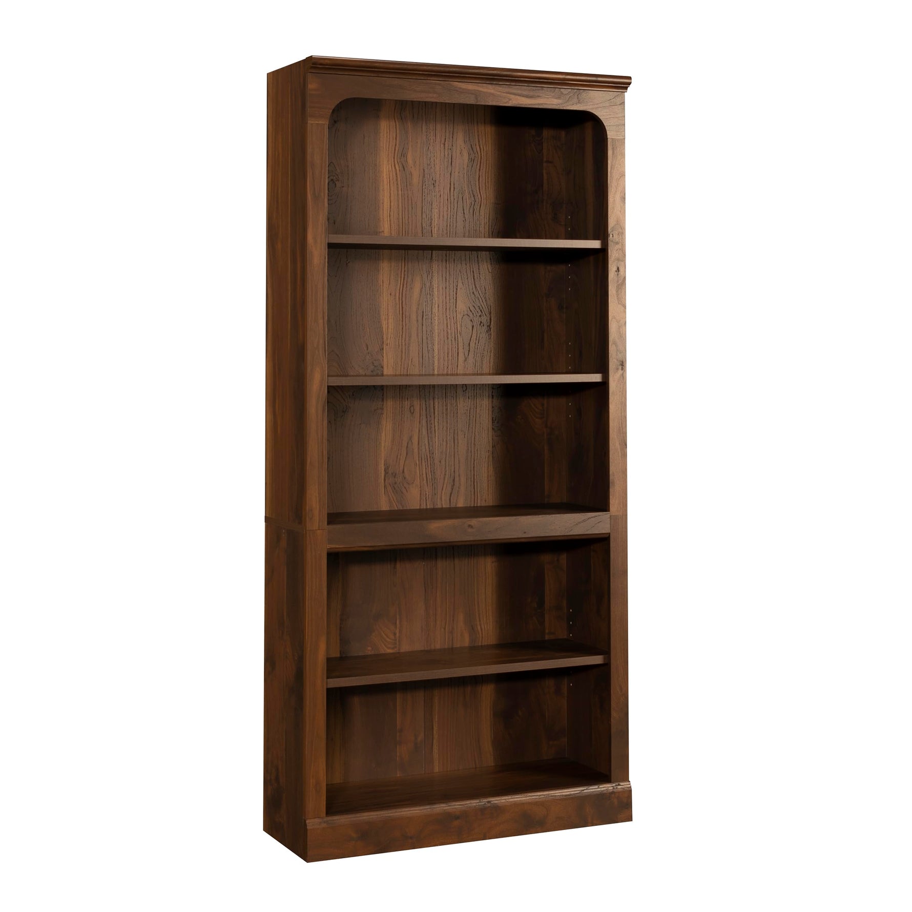 Sauder Select 5-Shelf Bookcase, Chalked Chestnut Finish