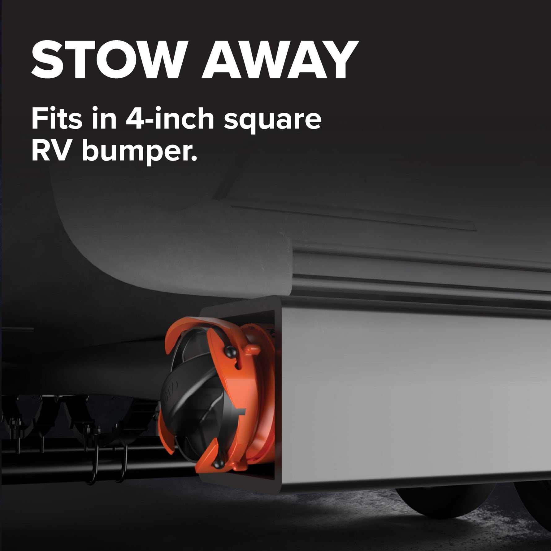 Camco RhinoFLEX 10’ Camper/RV Sewer Hose Extension - Features Collapsible Design for RV Storage - Includes Pre-Attached Lug & Bayonet Fitting -Heavy Duty Polyolefin & Reinforced w/Steel Wire (39774)
