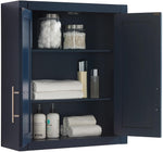 Crosley Furniture Savannah Wall Mounted Bathroom Storage Medicine Cabinet with Shelves, White