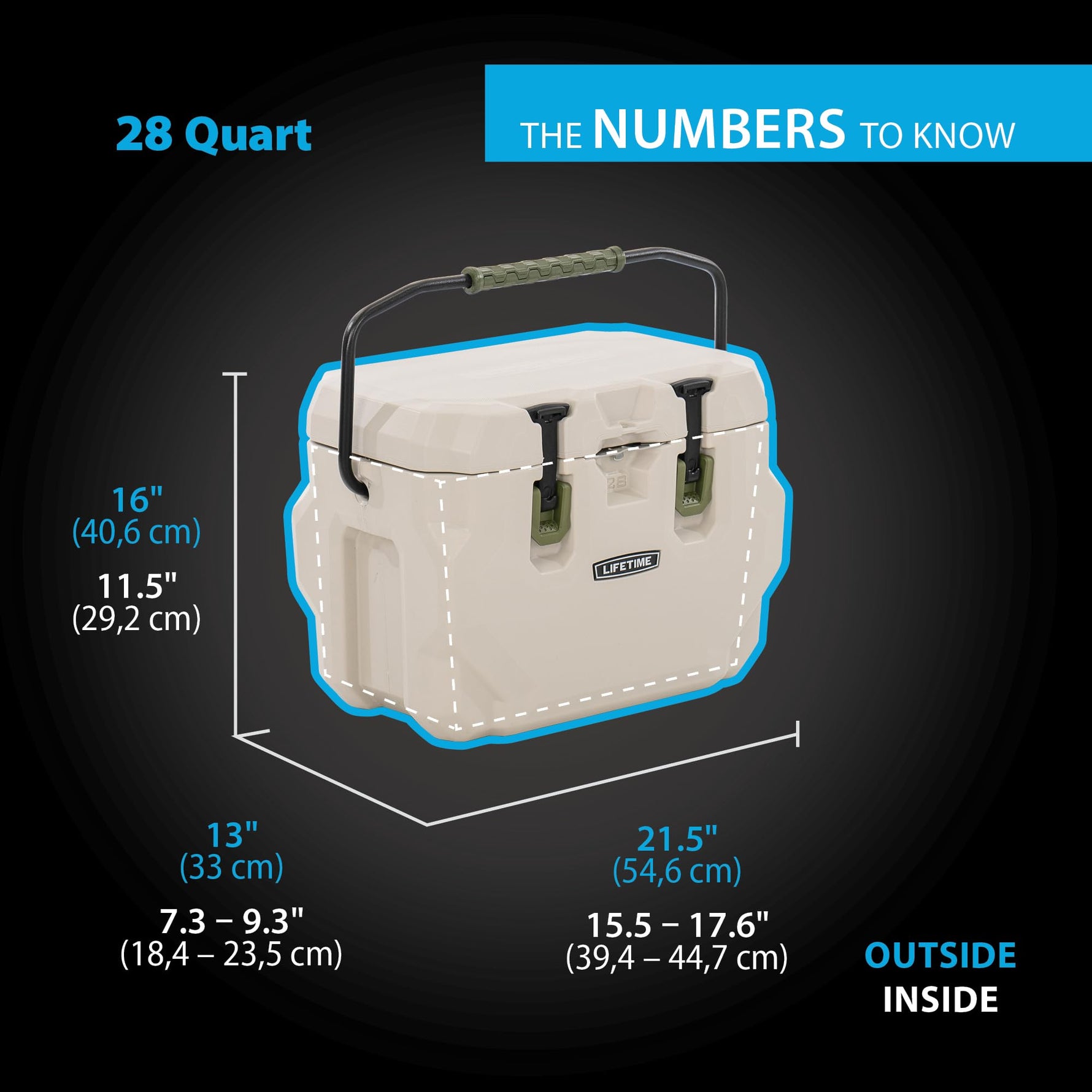 Lifetime 28 Quart High Performance Cooler