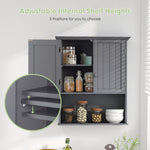 28" H x 23.5" W Wall Mount Medicine Cabinets with Adjustable Shelf and 2-Door for Bathroom Laundry Living Room