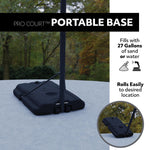 Lifetime Portable Basketball Hoop, Height Adjustable 7.5-10 Ft, Impact 44 Inch Backboard