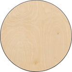 Flash Furniture Lars 30" Round Cocktail Table with 30" and 42" Columns, Adjustable Standard or Bar Height Round Table for Events or Home Use, Natural