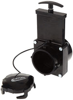 Valterra T50 3" Hub x 3" Bay with Cap Valve Assembly,Black