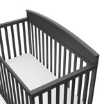 Graco Benton 5-in-1 Convertible Crib – GREENGUARD Gold Certified, Converts from Baby Crib to Toddler Bed, Daybed and Full-Size Bed, Fits Standard Full-Size Crib Mattress (White)