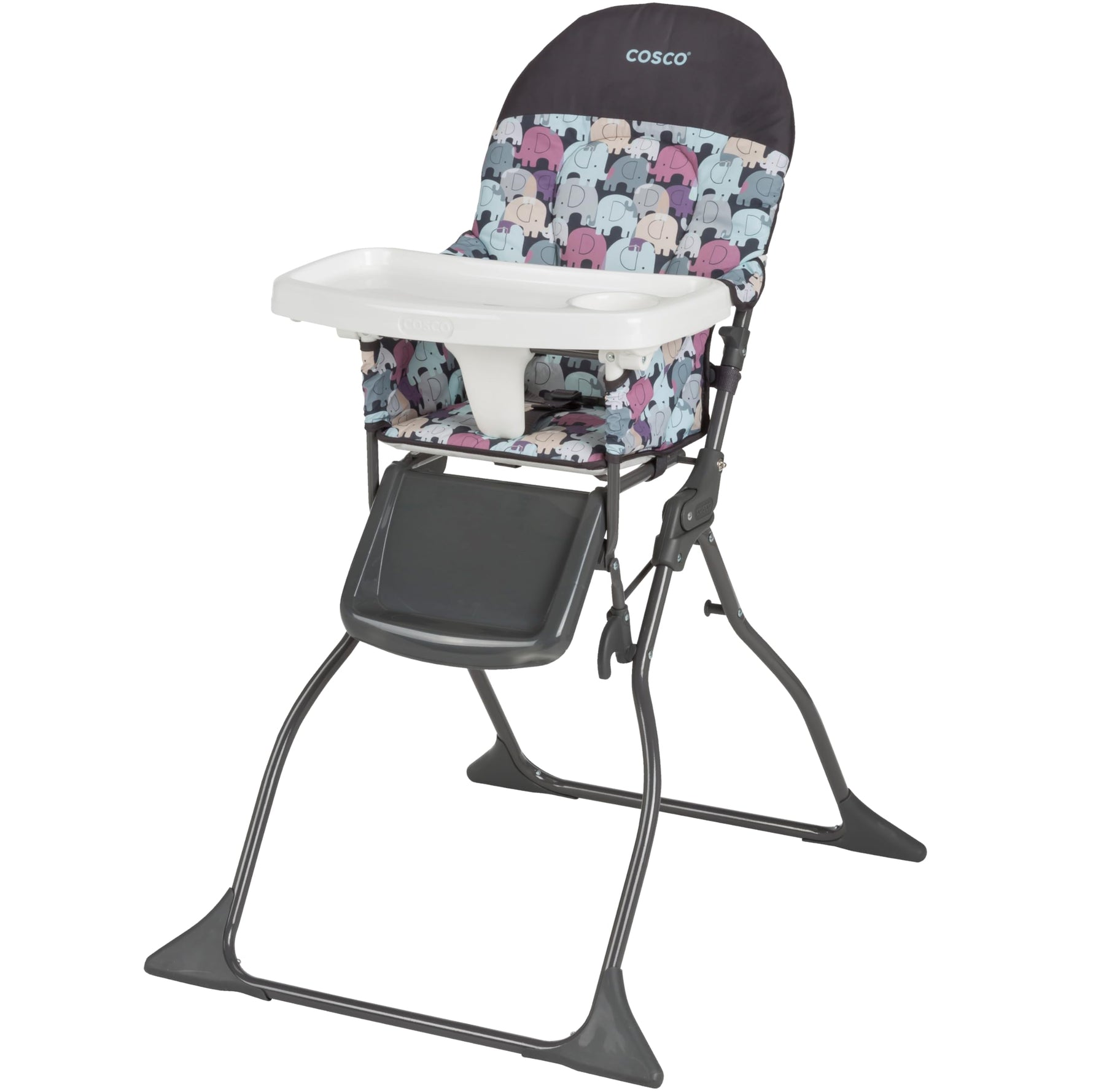 Cosco Kids Simple Fold Highchair for Baby, Simple Foldable High Chair, Convenient, Lightweight, and Compact Design, Comet
