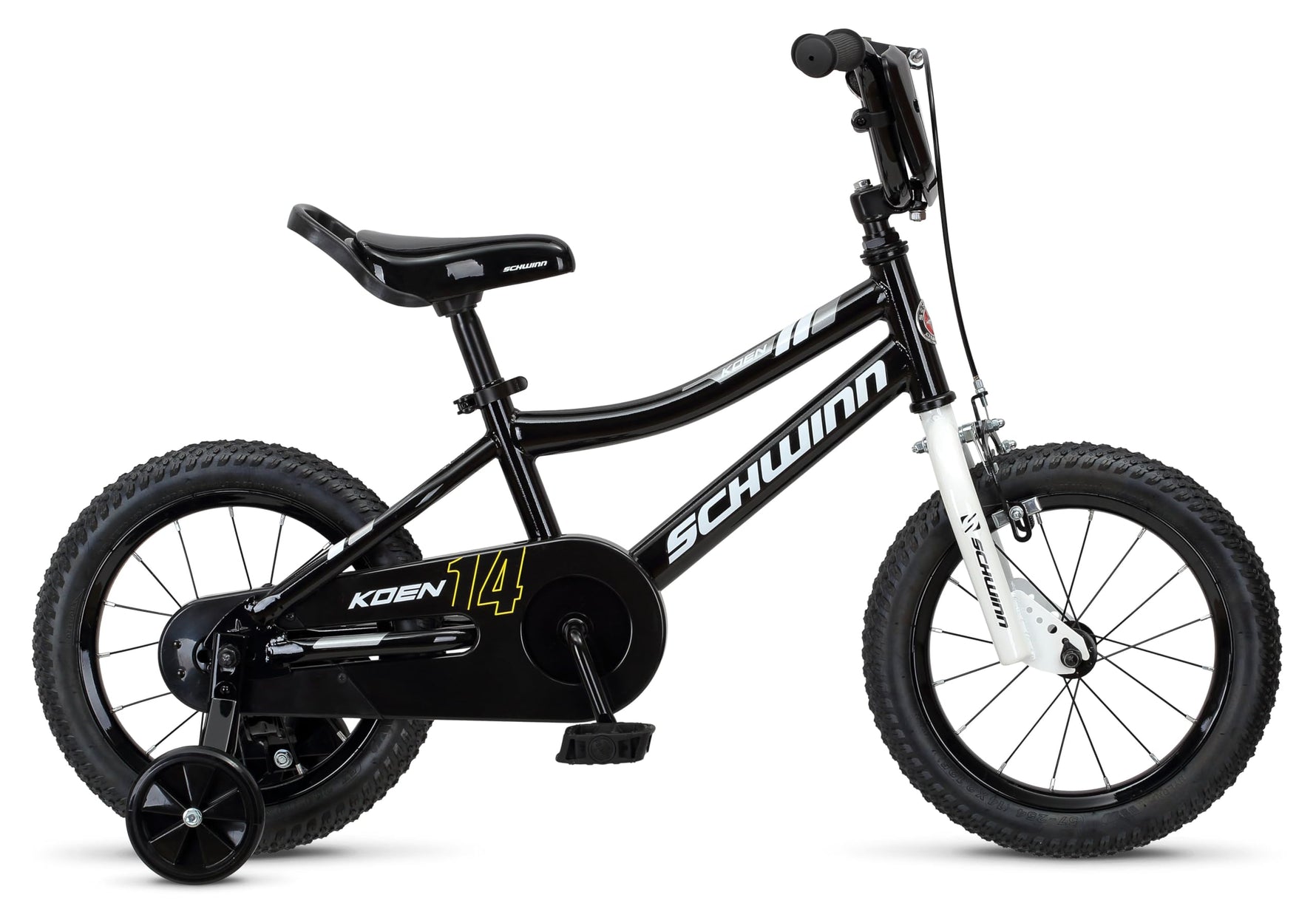 Schwinn Koen Bike, 16 Inch Bike for Kids Ages 3-7, SmartStart Ergonomic Design for Kids, Adjustable Seat Grows with your Child, Rear Coaster Brake and Front Caliper Brake, Training Bicycle